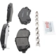 Purchase Top-Quality BOSCH - BP1327 - Front Disc Brake Pad pa4