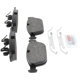 Purchase Top-Quality BOSCH - BP1412 - Front Disc Brake Pad pa4