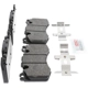 Purchase Top-Quality BOSCH - BP1426 - Front Disc Brake Pad pa3