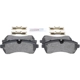 Purchase Top-Quality BOSCH - BP1699 - Front Disc Brake Pad pa2