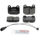 Purchase Top-Quality BOSCH - BP174 - Front Disc Brake Pad pa1