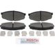 Purchase Top-Quality BOSCH - BP207 - Front Disc Brake Pad pa1