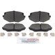 Purchase Top-Quality BOSCH - BP635 - Front Disc Brake Pads pa4