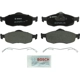 Purchase Top-Quality BOSCH - BP648 - Front Disc Brake Pads pa1