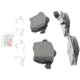 Purchase Top-Quality BOSCH - BP687A - Front Disc Brake Pads pa3