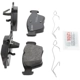 Purchase Top-Quality BOSCH - BP710 - Front Disc Brake Pads pa3