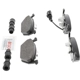 Purchase Top-Quality BOSCH - BP768A - Front Disc Brake Pads pa3