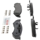Purchase Top-Quality BOSCH - BP820 - Front Disc Brake Pads pa4