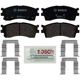 Purchase Top-Quality BOSCH - BP889 - Front Disc Brake Pads pa1