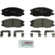 Purchase Top-Quality BOSCH - BP955 - Front Disc Brake Pad pa1
