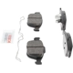 Purchase Top-Quality BOSCH - BP970 - Front Disc Brake Pad pa4