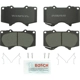 Purchase Top-Quality BOSCH - BP976 - Front Disc Brake Pad pa1