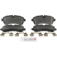 Purchase Top-Quality Front Semi Metallic Pads by BOSCH - BSD1699 pa5