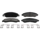 Purchase Top-Quality ULTRA STOP - ULT1092H - Brake Pad with Hardware Kit pa2