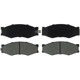 Purchase Top-Quality ULTRA STOP - ULT266 - Brake Pad with Hardware Kit pa1