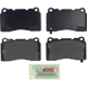 Purchase Top-Quality Front Semi Metallic Pads by BOSCH - BE1001 pa1