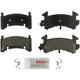 Purchase Top-Quality Front Semi Metallic Pads by BOSCH - BE154H pa4