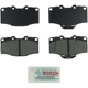Purchase Top-Quality Front Semi Metallic Pads by BOSCH - BE410 pa4