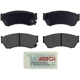 Purchase Top-Quality Front Semi Metallic Pads by BOSCH - BE451 pa1