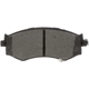 Purchase Top-Quality Front Semi Metallic Pads by BOSCH - BE485H pa1