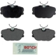 Purchase Top-Quality Front Semi Metallic Pads by BOSCH - BE487 pa4