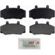 Purchase Top-Quality Front Semi Metallic Pads by BOSCH - BE492 pa6