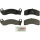 Purchase Top-Quality Front Semi Metallic Pads by BOSCH - BE499A pa7