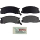 Purchase Top-Quality Front Semi Metallic Pads by BOSCH - BE500 pa3