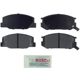 Purchase Top-Quality Front Semi Metallic Pads by BOSCH - BE616 pa4