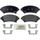 Purchase Top-Quality Front Semi Metallic Pads by BOSCH - BE699H pa7
