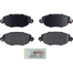 Purchase Top-Quality Front Semi Metallic Pads by BOSCH - BE910 pa1