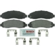 Purchase Top-Quality Front Semi Metallic Pads by BOSCH - BE962H pa1