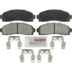 Purchase Top-Quality Front Semi Metallic Pads by BOSCH - BSD833 pa1