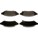 Purchase Top-Quality BRAKEBEST - SM1000 - Front Semi Metallic Pads pa1