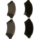 Purchase Top-Quality BRAKEBEST - SM1000 - Front Semi Metallic Pads pa4