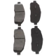 Purchase Top-Quality BRAKEBEST - SM1011 - Front Semi Metallic Pads pa5