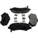 Purchase Top-Quality BRAKEBEST - SM1327 - Front Semi-Metallic Brake Pads pa2