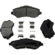 Purchase Top-Quality BRAKEBEST - SM1327 - Front Semi-Metallic Brake Pads pa3