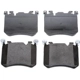Purchase Top-Quality BRAKEBEST - SM1429 - Front Semi Metallic Pads pa1