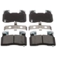 Purchase Top-Quality BRAKEBEST - SM1474A - Front Semi Metallic Pads pa1