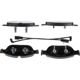 Purchase Top-Quality BRAKEBEST - SM1549 - Front Semi Metallic Pads pa2