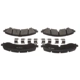 Purchase Top-Quality BRAKEBEST - SM2250 - Front Semi Metallic Pads pa4