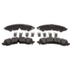 Purchase Top-Quality BRAKEBEST - SM2250 - Front Semi Metallic Pads pa5