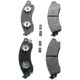 Purchase Top-Quality BRAKEBEST - SM412 - Front Semi Metallic Pads pa5