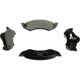 Purchase Top-Quality BRAKEBEST - SM820 - Front Semi Metallic Pads pa4