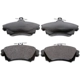 Purchase Top-Quality BRAKEBEST - SM837 - Front Semi Metallic Pads pa1