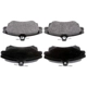 Purchase Top-Quality BRAKEBEST - SM837 - Front Semi Metallic Pads pa2