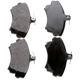 Purchase Top-Quality BRAKEBEST - SM837 - Front Semi Metallic Pads pa3
