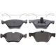 Purchase Top-Quality BRAKEBEST - SM853 - Front Semi Metallic Pads pa1