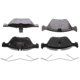 Purchase Top-Quality BRAKEBEST - SM853 - Front Semi Metallic Pads pa3